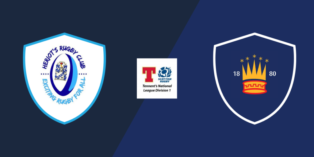 Heriot's Blues Men 1st XV vs. Dundee HSFP (h)