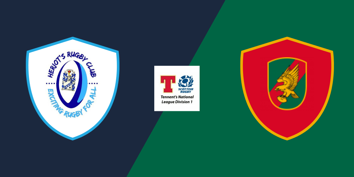 Heriot's Blues Men 1st XV vs Highland RFC