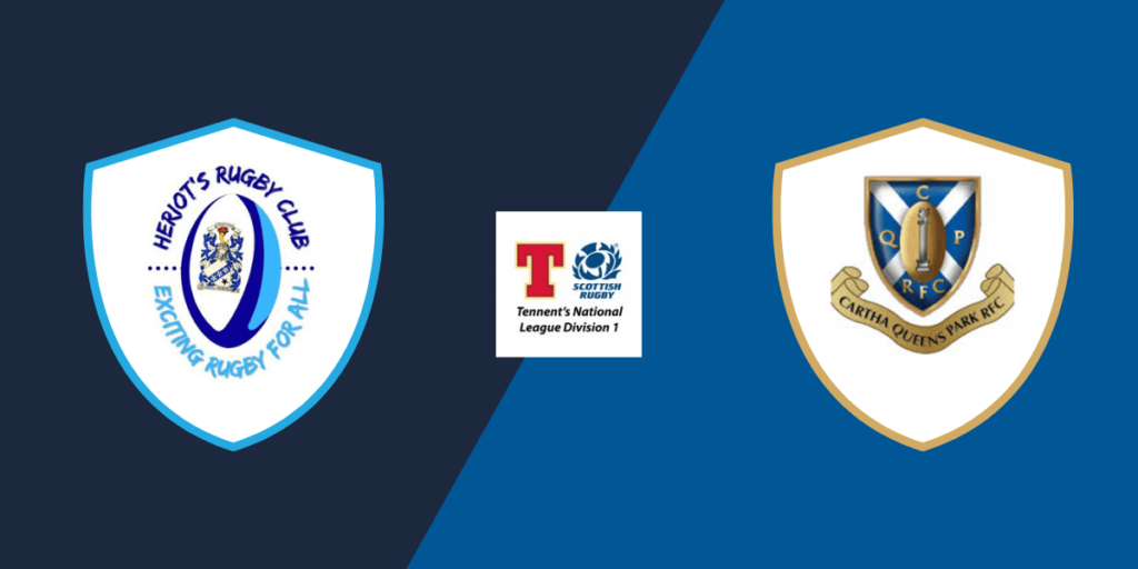 Heriot's Blues Men 1st XV vs. Cartha Queens Park