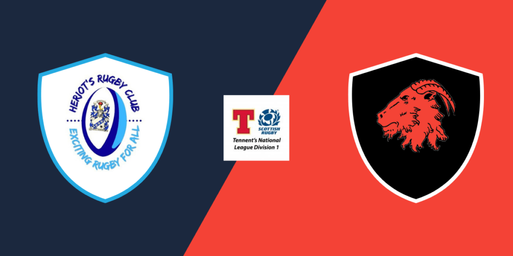Heriot's Blues Men 1st XV vs Biggar