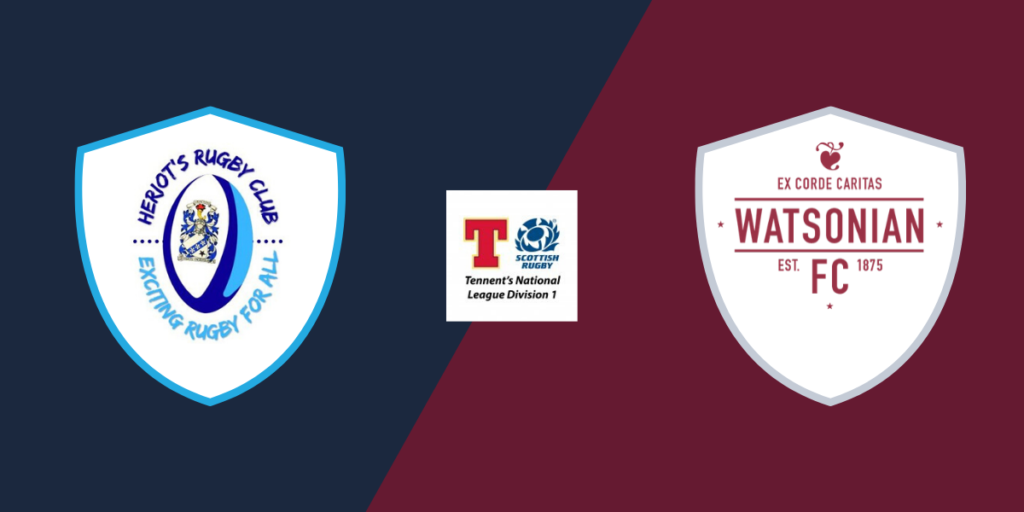Heriot's Blues Men 1st XV vs. Watsonians