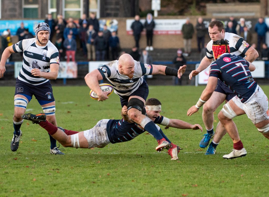 heriot’s rugby v watsonians.
goldenacre, Edinburgh, Midlothian, UK.
17,11, 2019.
Pic shows: heriot’s rugby v watsonians
Credit: Ian Jacobs
