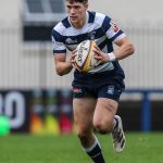Heriots Ben Evans .FOSROC Super 6 match between Heriot's Rugby and Boroughmuir Bears at Goldenacre, Edinburgh on 09/10/2021. (Photo: 39 Design Photography)