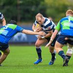 Image taken during the FOSROC Super6 rugby match between Heriot’s Rugby and Boroughmuir Bears at Goldenacre, Edinburgh, Scotland on 16 October 2021.