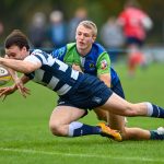 Image taken during the FOSROC Super6 rugby match between Heriot’s Rugby and Boroughmuir Bears at Goldenacre, Edinburgh, Scotland on 16 October 2021.