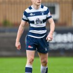 Image taken during the FOSROC Super6 rugby match between Heriot’s Rugby and Boroughmuir Bears at Goldenacre, Edinburgh, Scotland on 16 October 2021.
