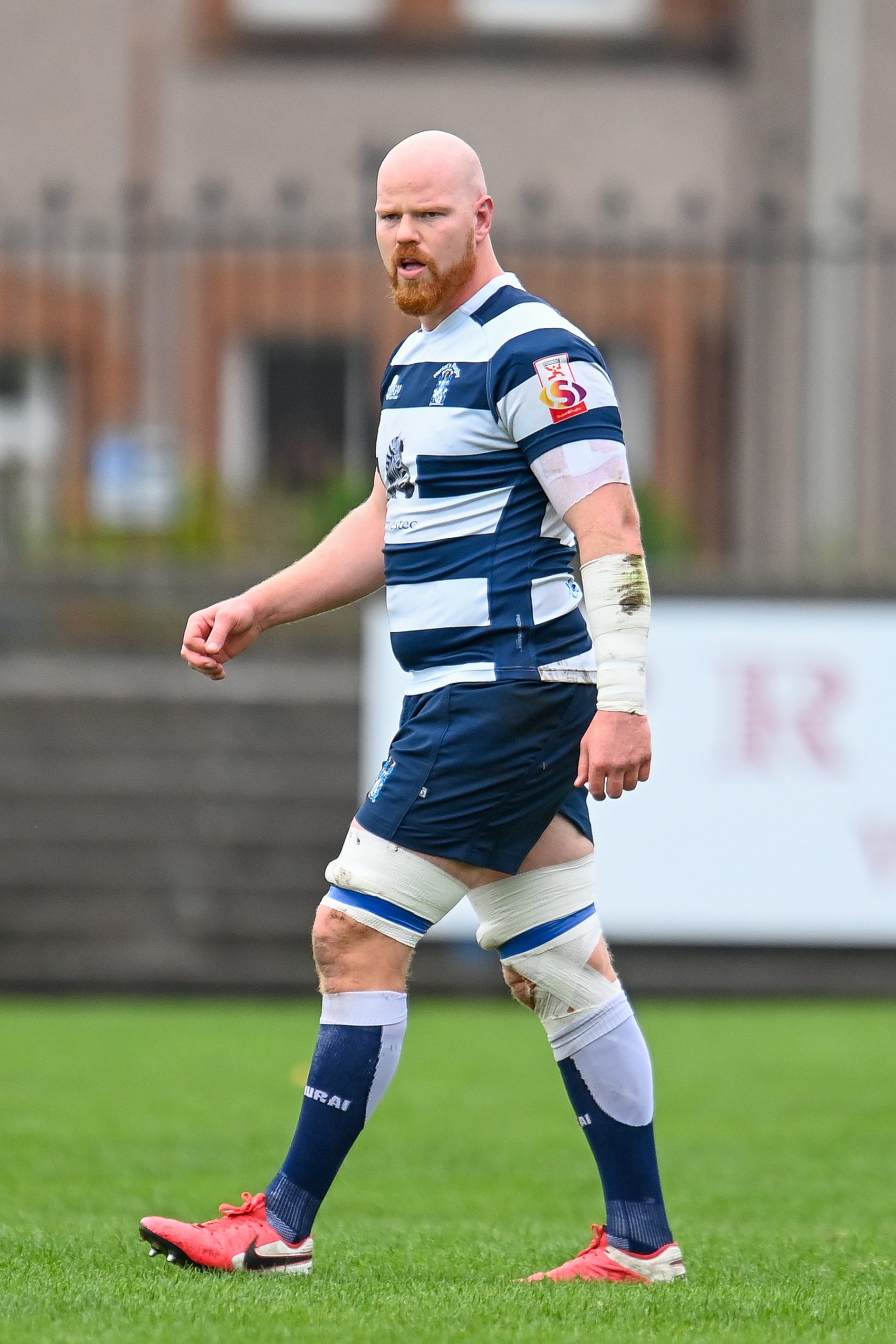 Image taken during the FOSROC Super6 rugby match between Heriot’s Rugby and Boroughmuir Bears at Goldenacre, Edinburgh, Scotland on 16 October 2021.