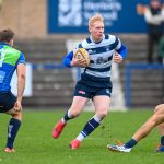 Image taken during the FOSROC Super6 rugby match between Heriot’s Rugby and Boroughmuir Bears at Goldenacre, Edinburgh, Scotland on 16 October 2021.