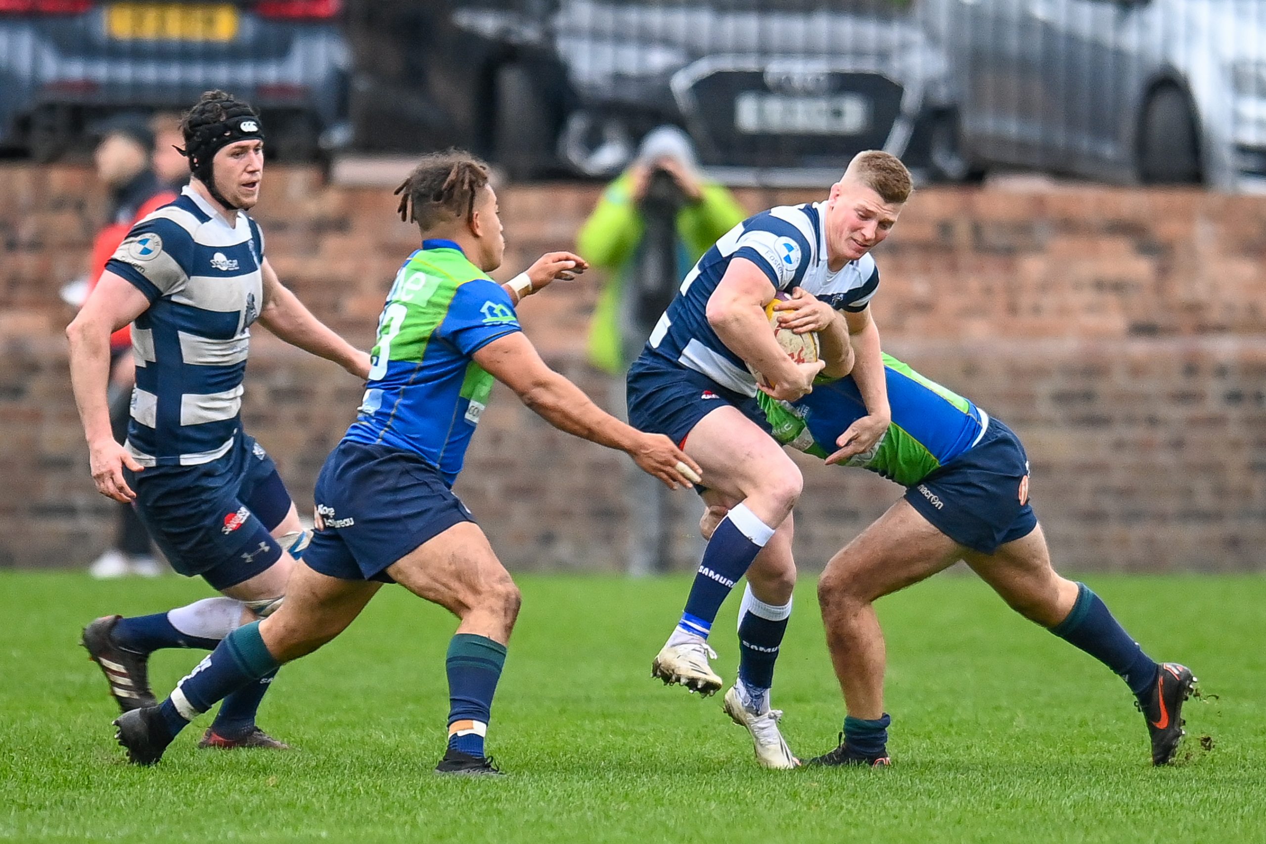 Image taken during the FOSROC Super6 rugby match between Heriot’s Rugby and Boroughmuir Bears at Goldenacre, Edinburgh, Scotland on 16 October 2021.